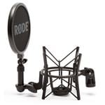 Rode SM6 Microphone Shockmount with Pop Filter Front View